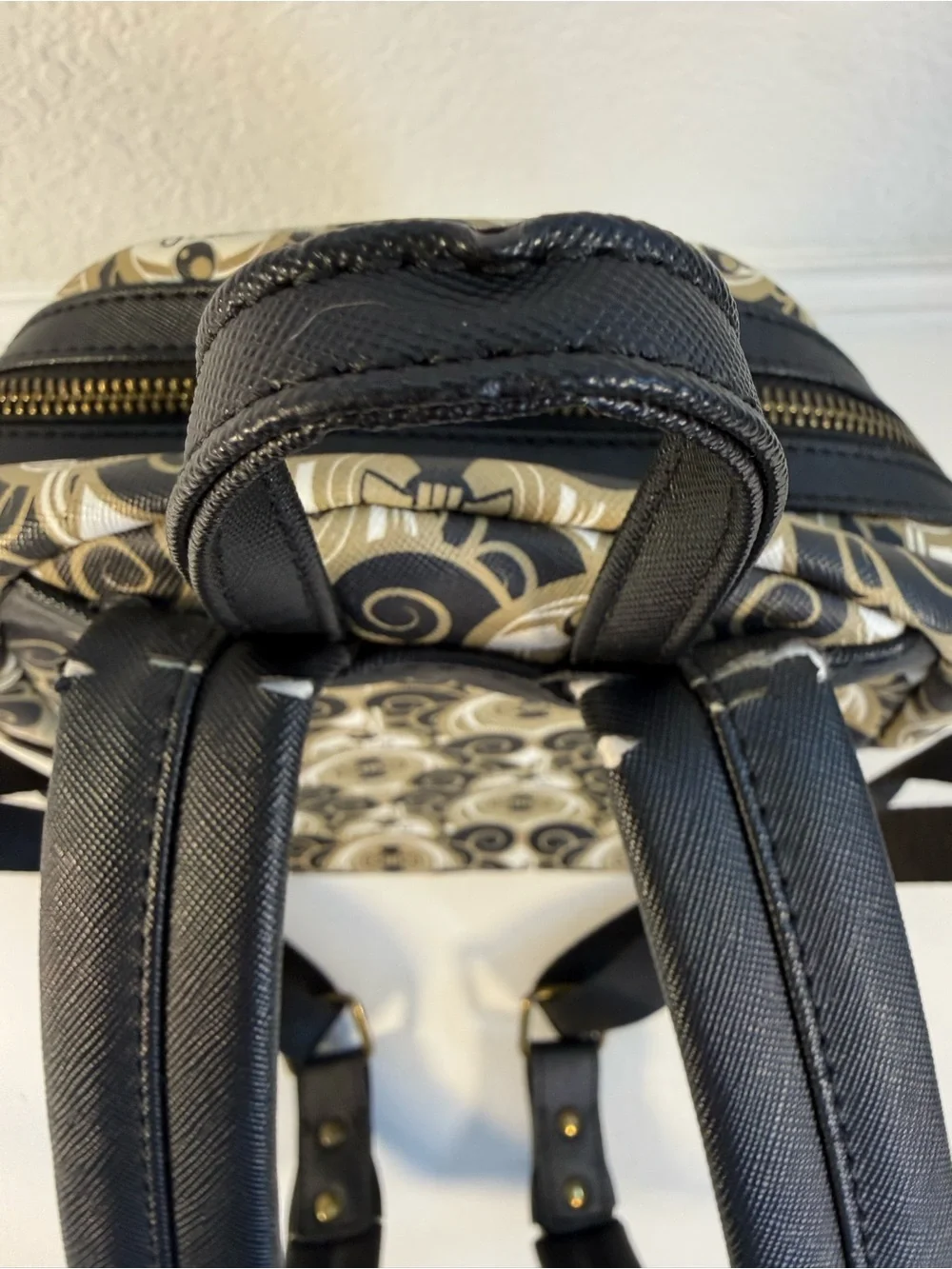 Loungefly Star Wars BB-8 Allover Mini Backpack - Beige & Black